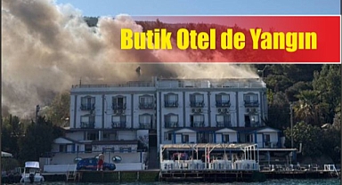 Butik Otel de Yangın