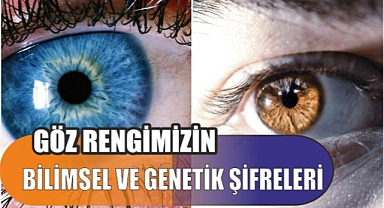 GÖZ RENGİMİZİN BİLİMSEL VE GENETİK ŞİFRELERİ