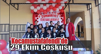 Kocamustafafendi’de 29 Ekim Coşkusu