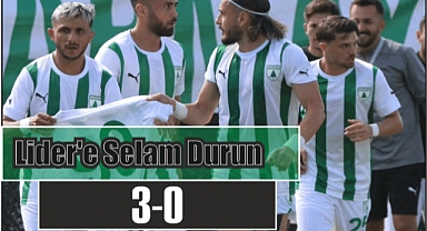 Lider'e Selam Durun 3-0