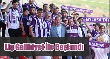 Lig Galibiyet İle Başland