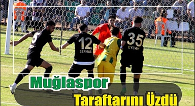 Muğlaspor Taraftarını Üzdü