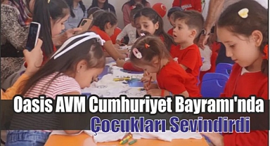 Oasis AVM Cumhuriyet Bayramı'nda Çocukları Sevindirdi 