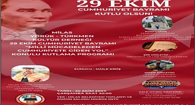 Yörük Türkmenlerinden 29 Ekim Kutlaması Etkinliği