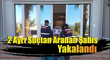 2 Ayrı Suçtan Aranan Şahıs Yakalandı                                          
