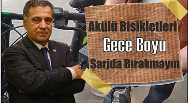 Akülü Bisikletleri Gece Boyu Şarjda Bırakmayın