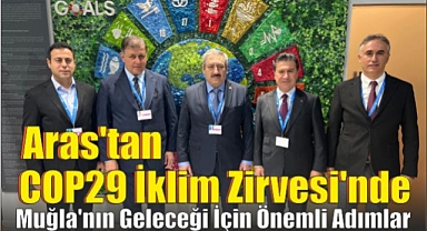 Aras’tan COP29 İklim Zirvesi’nde Muğla’nın Geleceği İçin Önemli Adımlar