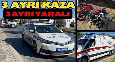 Bodrum’da 3 Ayrı Kaza: 3 Yaralı