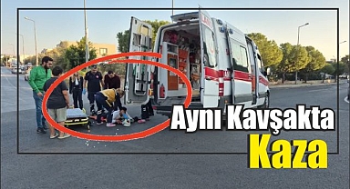Bodrum’da Motosiklet ile Otomobil Çarpıştı 1 Kişi Yaralandı.