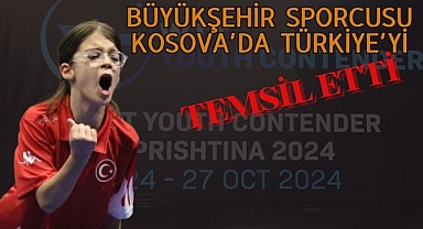Büyükşehir Sporcusu Kosova'da Türkiye'yi Temsil Etti
