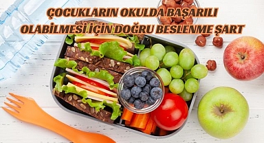 Çocukların Okulda Başarılı Olabilmesi için Doğru Beslenme Şart