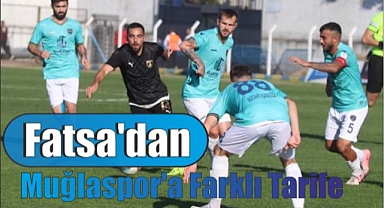 Fatsa’dan Muğlaspor’a Farklı Tarife