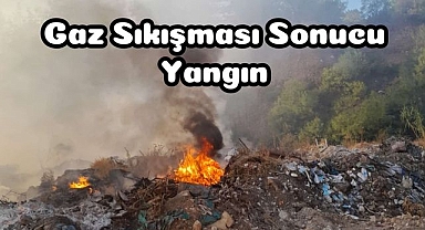Gaz Sıkışması Sonucu Yangın