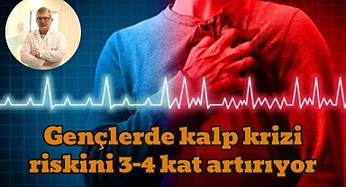 Gençlerde kalp krizi riskini 3-4 kat artırıyor