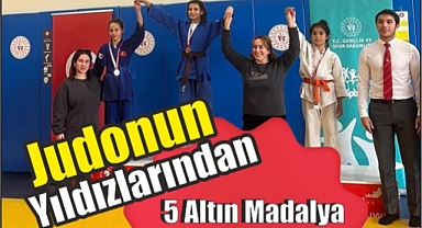 Judonun Yıldızlarından 5 Altın Madalya