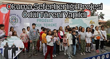 Okuma Seferberliği Projesi Ödül Töreni Yapıldı