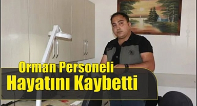 Orman Personeli Hayatını Kaybetti