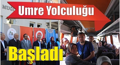 Umre Yolculuğu Başladı
