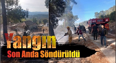 Yangın Son Anda Söndürüldü