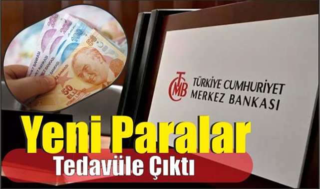 Yeni Paralar Tedavüle Çıktı