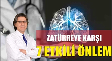 ZATÜRREYE KARŞI 7 ETKİLİ ÖNLEM