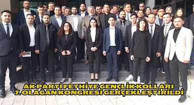 AK Parti Fethiye Gençlik Kolları 7. Olağan Kongresi gerçekleştirildi