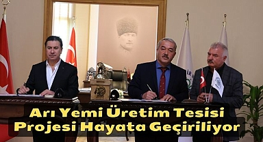 Arı Yemi Üretim Tesisi Projesi Hayata Geçiriliyor