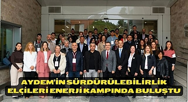 AYDEM’İN SÜRDÜRÜLEBİLİRLİK ELÇİLERİ ENERJİ KAMPINDA BULUŞTU