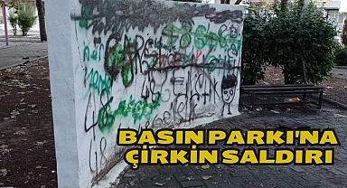 Basın Parkı'na çirkin saldırı
