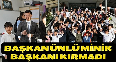 BAŞKAN ÜNLÜ MİNİK BAŞKANI KIRMADI
