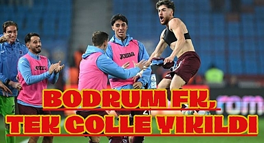Bodrum FK, Tek Golle Yıkıldı