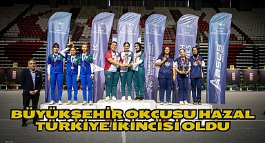 Büyükşehir Okçusu Hazal Türkiye İkincisi Oldu