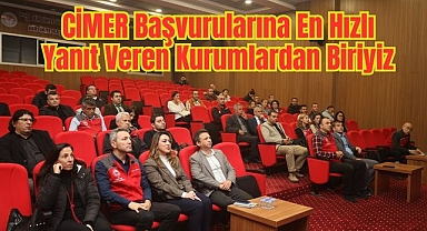 CİMER Başvurularına En Hızlı Yanıt Veren Kurumlardan Biriyiz