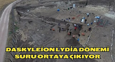 Daskyleion Lydia Dönemi Suru Ortaya Çıkıyor
