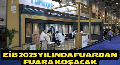 EİB 2025 yılında fuardan fuara koşacak