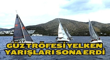 Güz Tröfesi yelken yarışları sona erdi