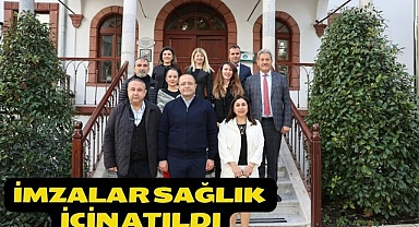 İmzalar Sağlık İçin Atıldı