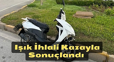 Işık İhlali Kazayla Sonuçlandı 