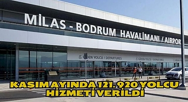 Kasım Ayında 121. 920 yolcu hizmeti verildi