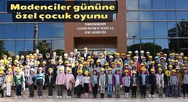 Madenciler gününe özel çocuk oyunu 