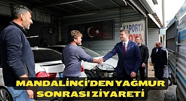 Mandalinci’den Yağmur Sonrası Ziyareti