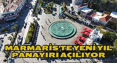 MARMARİS'TE YENİ YIL PANAYIRI AÇILIYOR