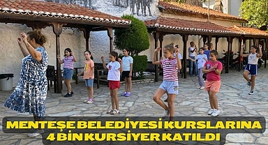 Menteşe Belediyesi kurslarına 4 bin kursiyer katıldı
