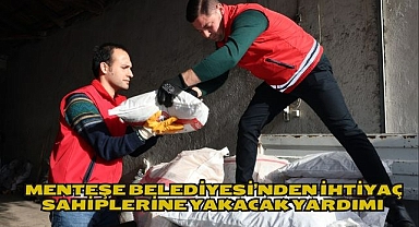 Menteşe Belediyesi’nden İhtiyaç Sahiplerine Yakacak Yardımı