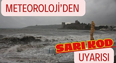 Meteoroloji’den Sarı Kod Uyarısı 