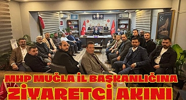 MHP MUĞLA İL BAŞKANLIĞINA ZİYARETÇİ AKINI