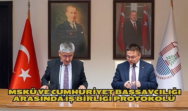 MSKÜ ve Cumhuriyet Başsavcılığı Arasında İş Birliği Protokolü