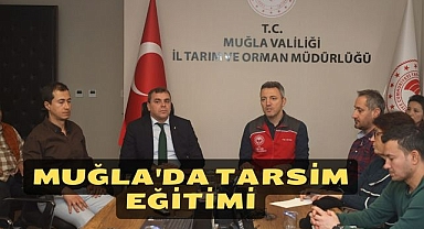 MUĞLA'DA TARSİM EĞİTİMİ