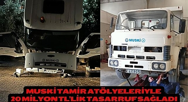 MUSKİ Tamir Atölyeleriyle 20 Milyon TL’lik Tasarruf Sağladı