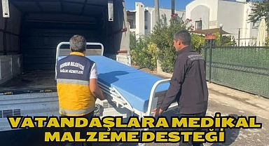 Vatandaşlara Medikal Malzeme Desteği